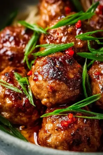 Firecracker Meatballs