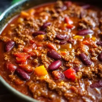 Mouthwatering Chili con Carne – Your Ultimate Comfort Dish
