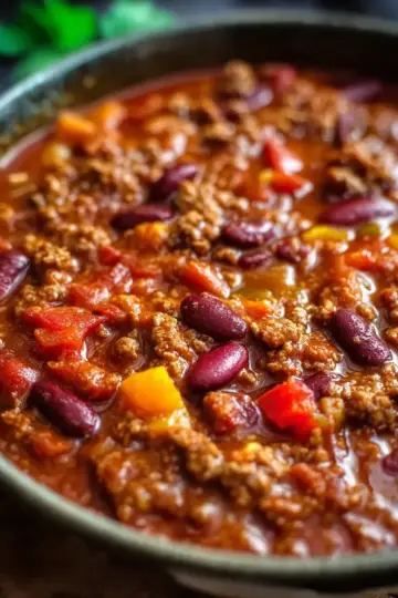 Mouthwatering Chili con Carne – Your Ultimate Comfort Dish