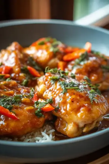 Vietnamese Caramel Ginger Chicken Easy Dinner Recipe – One-Pan Weeknight Winner