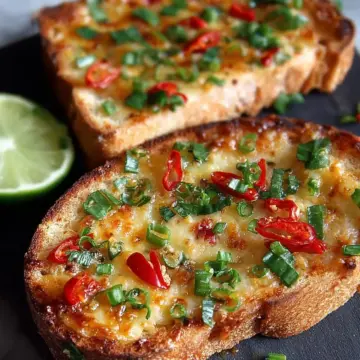 Mouthwatering Chilli Cheese Toast Ready in Just 10 Minutes Recipe