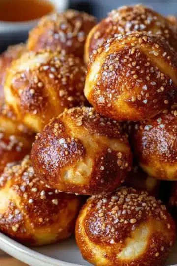 How to Make Soft & Chewy Sourdough Pretzel Bites at Home