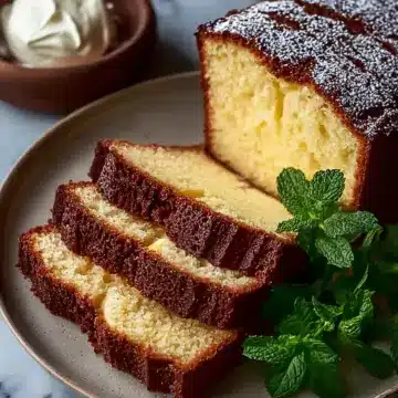 Three Layer Pound Cake