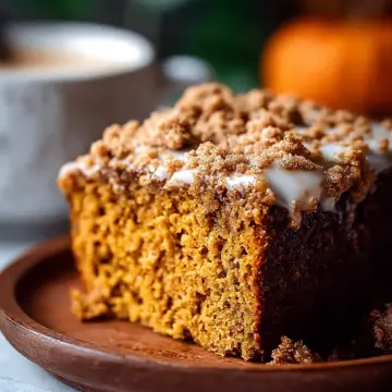 Pumpkin Coffee Cake