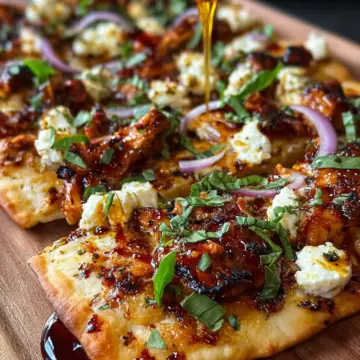 Hot Honey Chicken Flatbread That’s Sweet, Spicy, and Irresistible