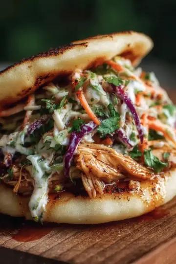 Easy Chicken Arepas with Fresh Slaw – Flavorful Homemade Comfort