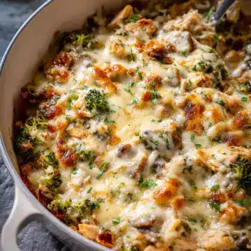 Healthy Leftover Turkey Casserole