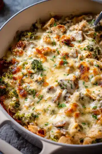 Healthy Leftover Turkey Casserole
