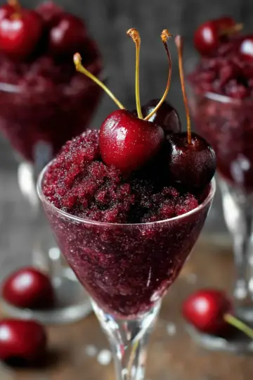 Black Cherry Granita