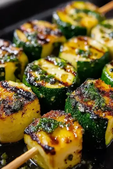 Garlic Butter Zucchini Skewers: An Amazing Ultimate Recipe