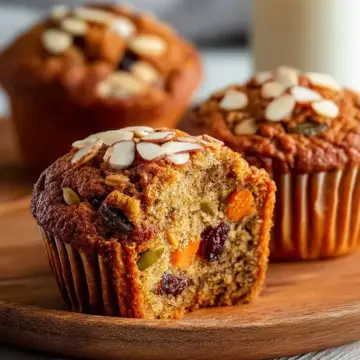 Healthy Morning Glory Muffins