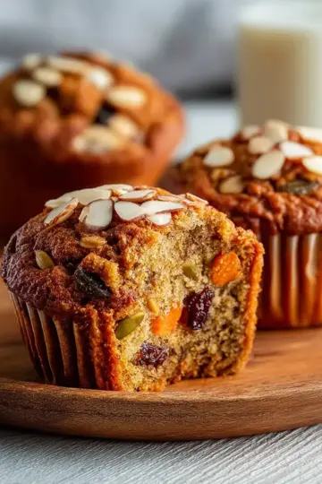 Healthy Morning Glory Muffins
