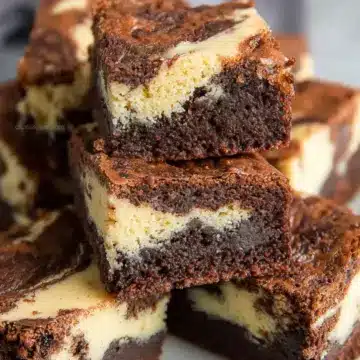 Chocolate and White Chocolate Brownies