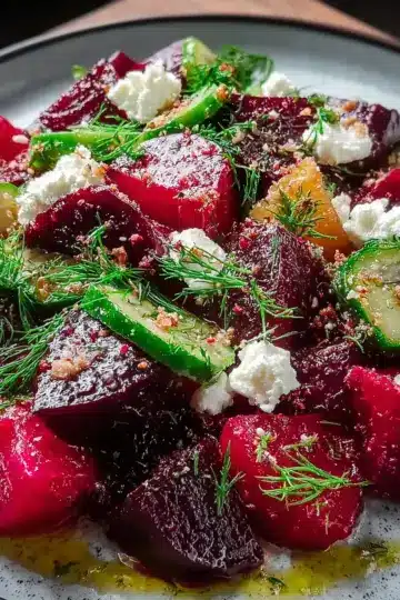 Ruby Red Beet Salad – An Incredible Ultimate Recipe with 5 Ingredients!