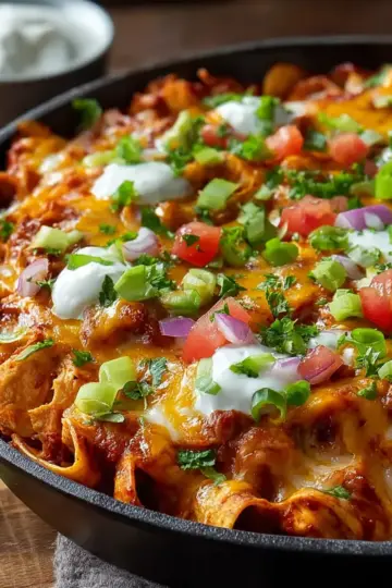 Healthy One Pan Chicken Enchilada Skillet Dinner: An Amazing Ultimate Recipe