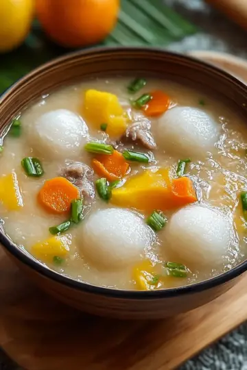 Delicious Filipino Ginataang Bilo-Bilo for Cozy Evenings