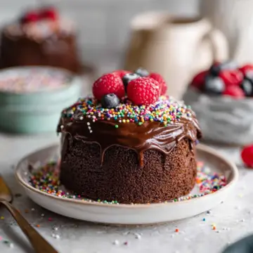 Gluten Free Mini Chocolate Cake