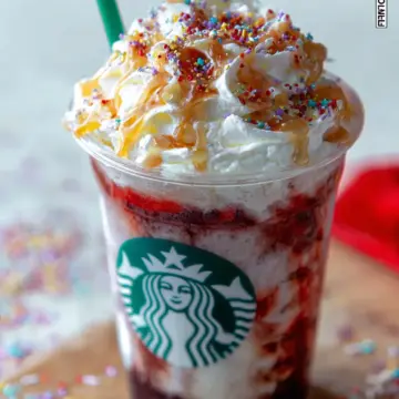 Firework Frappuccino {Starbucks Copycat}