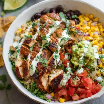 Chicken Burrito Bowl