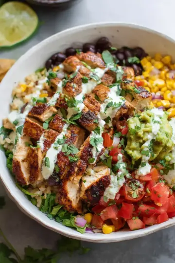 Chicken Burrito Bowl