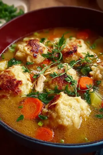Chicken Dumpling Soup: Comforting Homemade Classic