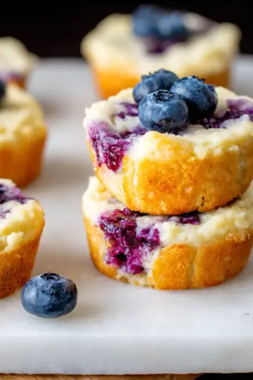 Keto Blueberry Cream Cheese Muffins