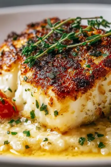 Heavenly Broiled Parmesan Halibut Recipe