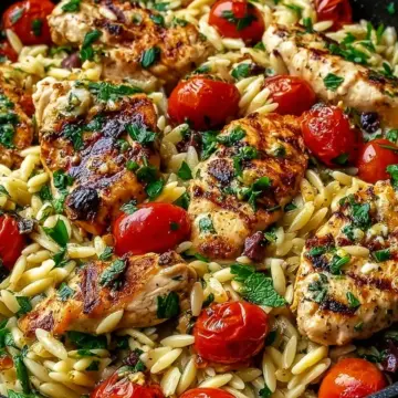 High Protein Mediterranean Chicken Orzo: An Incredible 7-Step Recipe