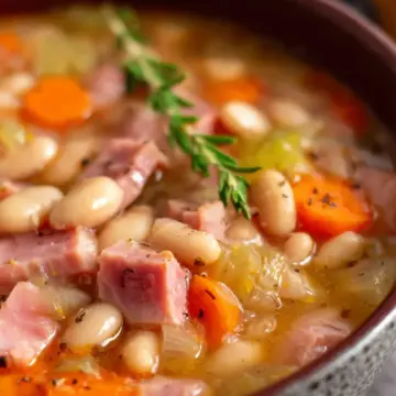 Instant Pot Ham and Bean Soup