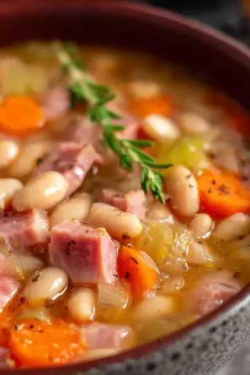 Instant Pot Ham and Bean Soup
