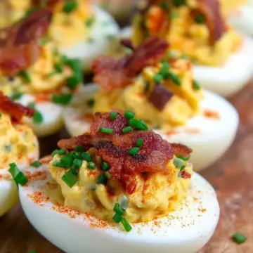 Bacon Deviled Eggs