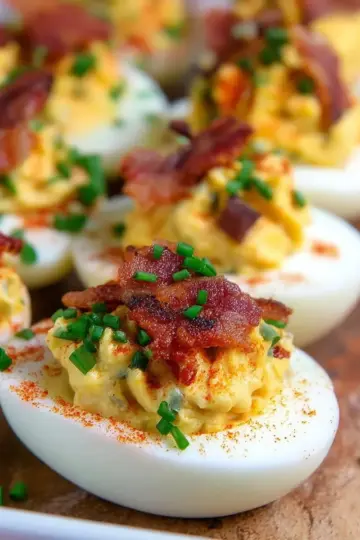 Bacon Deviled Eggs