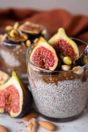 How To Make Fig & Cinnamon Chia Pudding