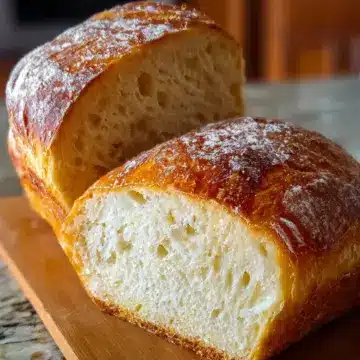 Homemade No-Knead Sandwich Bread